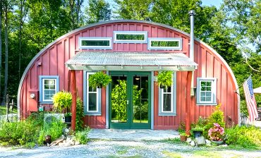 Inside Look at A Stunning Quonset Home