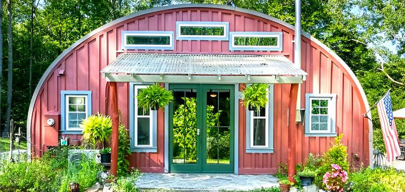 Inside Look at A Stunning Quonset Home