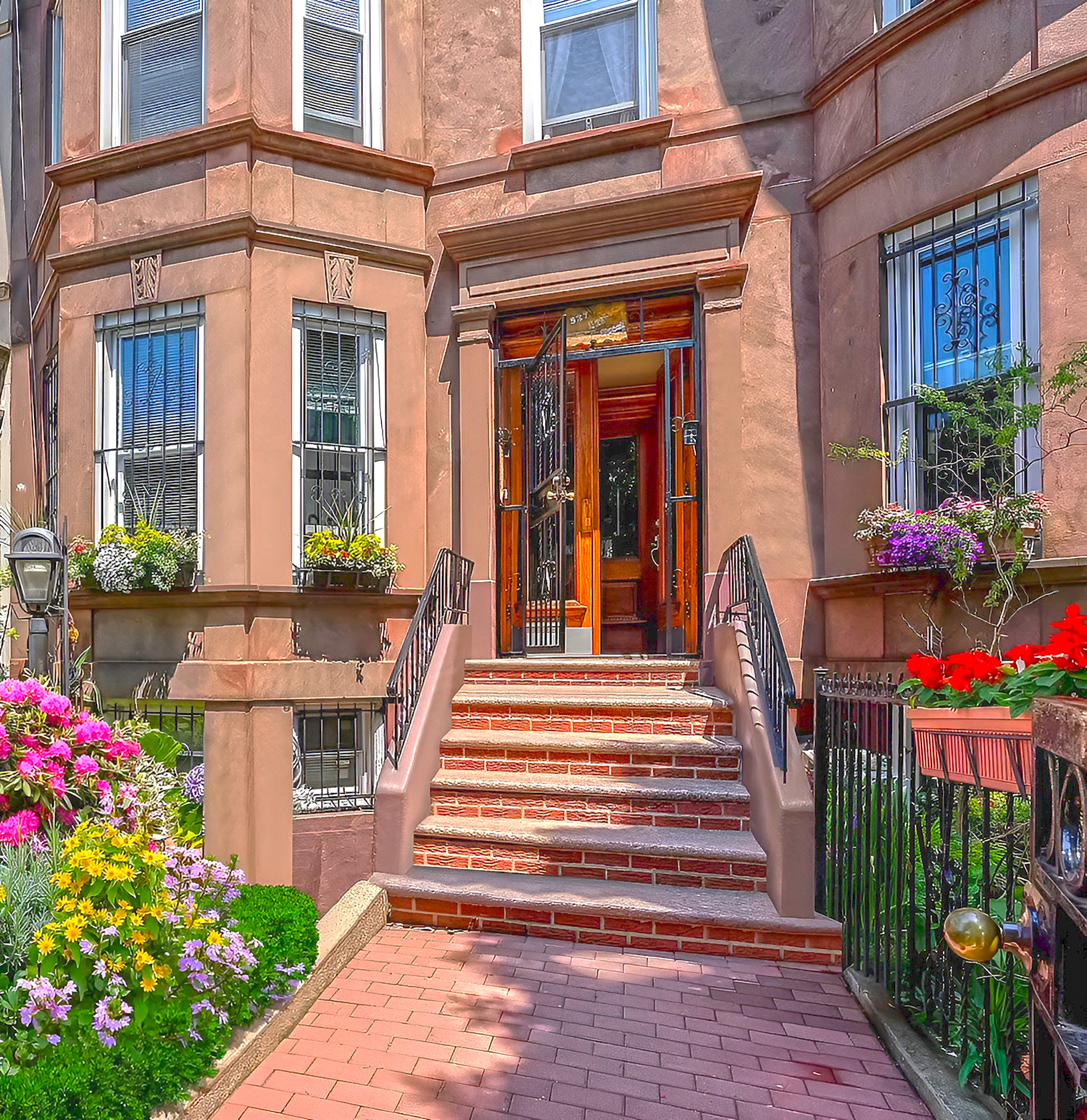 A Closer Look at This Stunning Brownstone’s Exterior and Interior Design