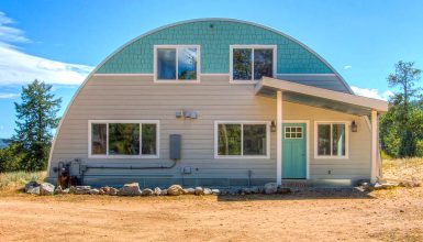 Step Inside This Cozy Quonset Hut House