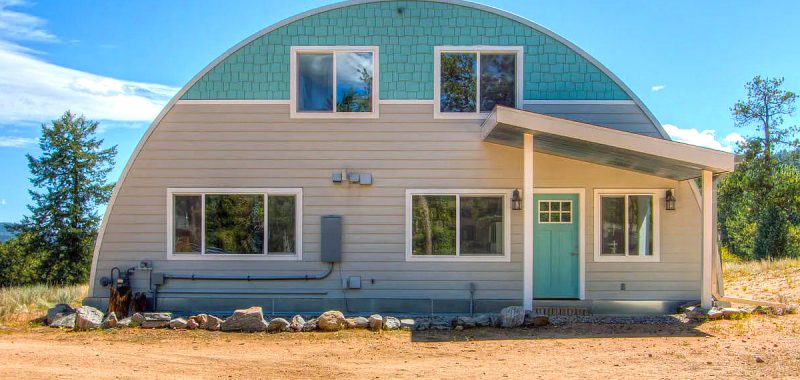 Step Inside This Cozy Quonset Hut House
