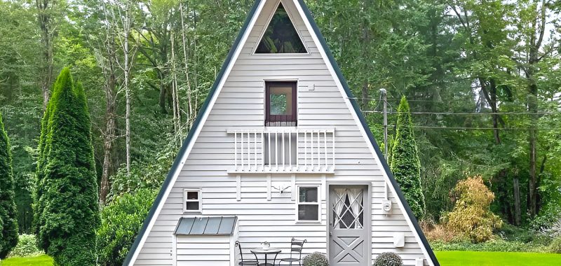 White-A-Frame-House Design