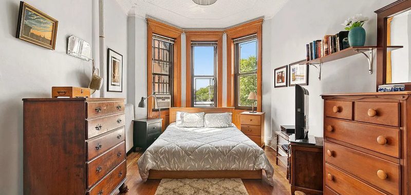 Step Inside This Classic Brownstone Home: Old-School Charm, Modern Comfort
