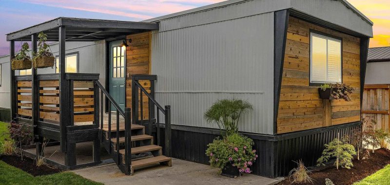 Stunning Old Manufactured Home Remodel