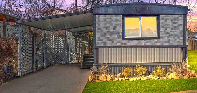 Sleek & Stylish Manufactured Home Transformation