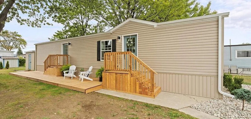 Step Inside This Bright & Breezy Manufactured Home Makeover