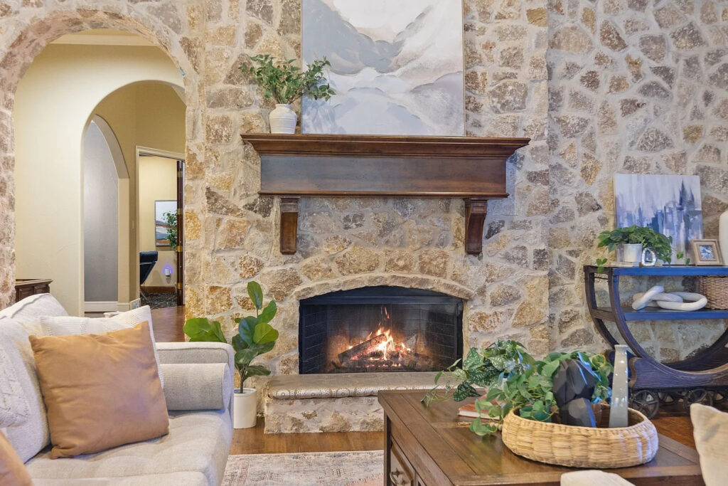 French-Country-Fireplace