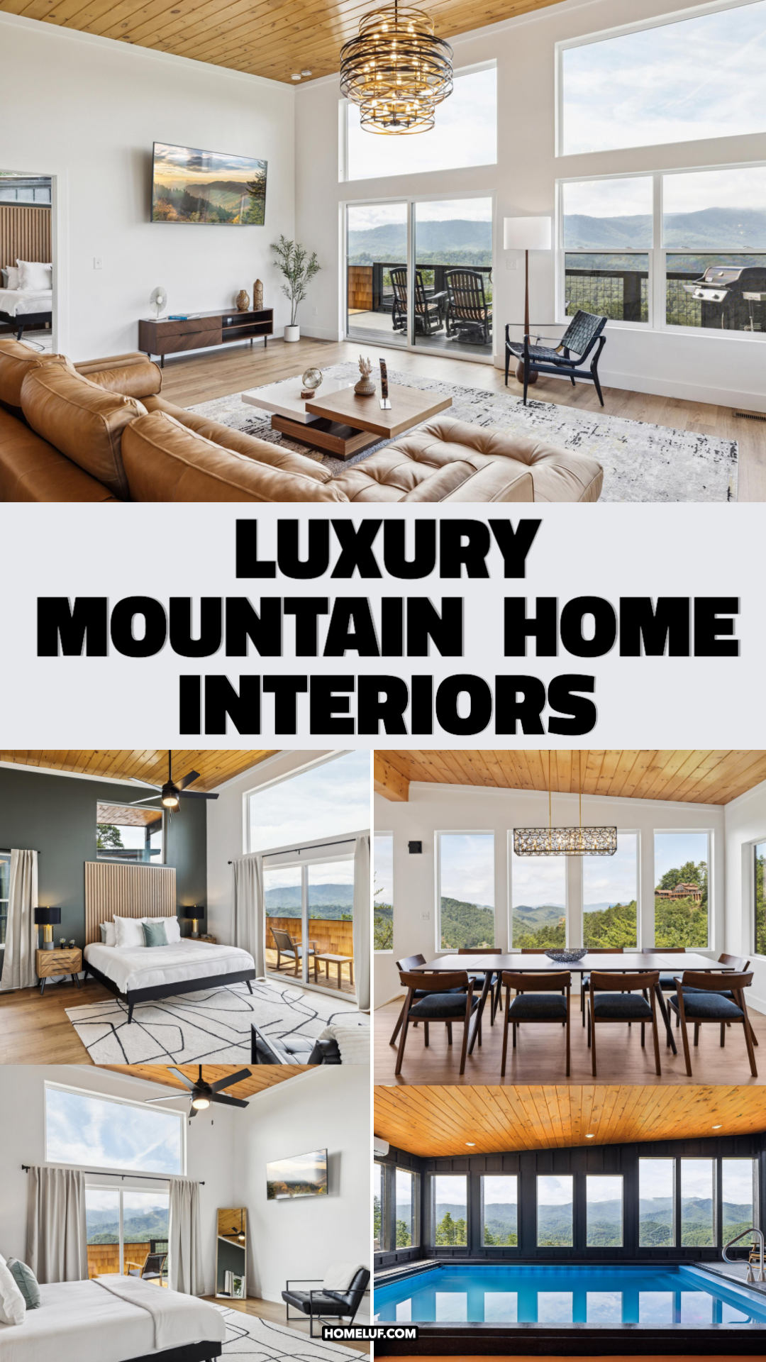 Luxury Mountain Home Interiors