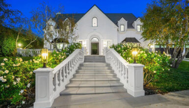 Modern French Chateau Exterior