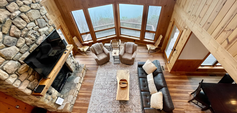 Luxury-Mountain-Home-Living-Room Design