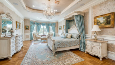 French Chateau Bedroom Ideas