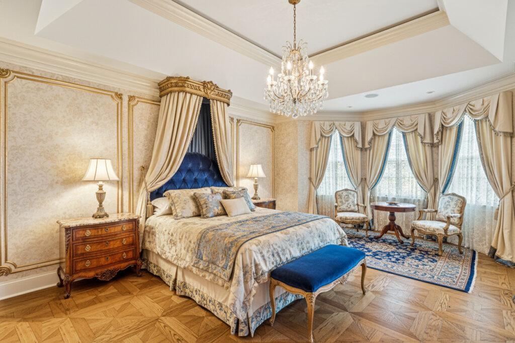 French-Chateau-Bedroom-Sitting Corner