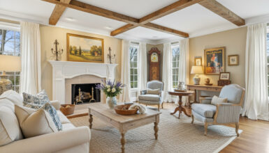 French Country Living Room Decor
