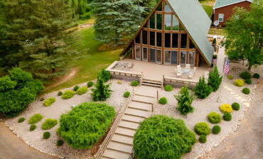 A-Frame House Landscaping Ideas