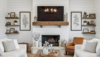 25 Farmhouse Living Room Ideas