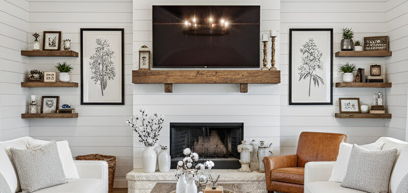 25 Farmhouse Living Room Ideas