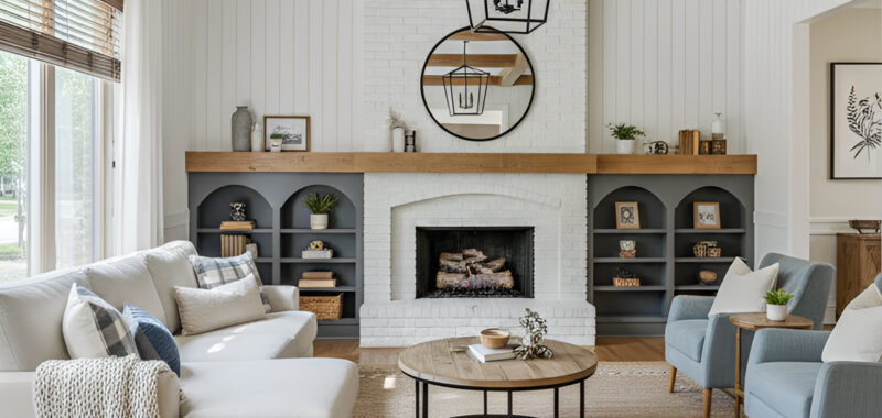 Modern Farmhouse Living Room Designs