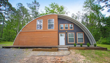 Modern Quonset Hut Home