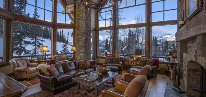 Mountain House Interior Window