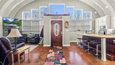 Quonset Hut Home Interior