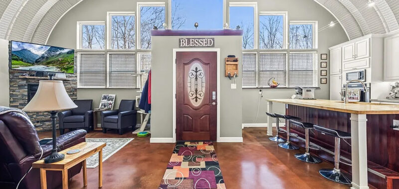 Quonset Hut Home Interior