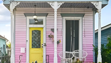 Charming Shotgun House Front Porches