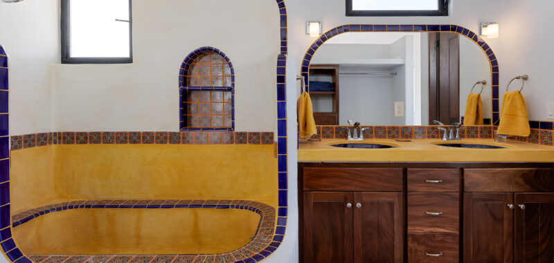 Spanish Bathroom Tile Ideas for Showers, Vanities, and Tub Surrounds