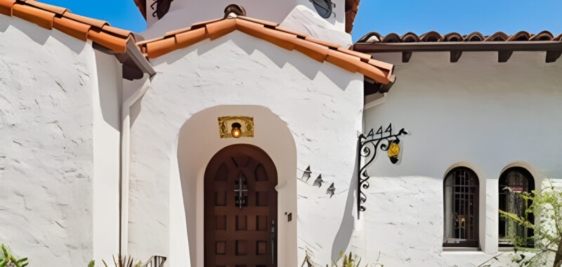 Spanish House Entrance Design