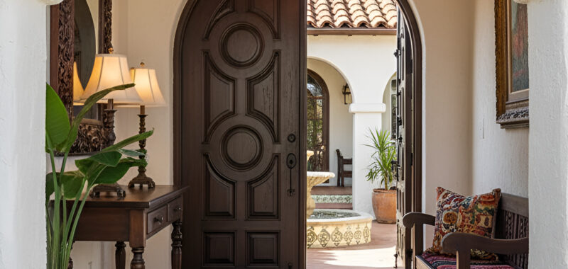15 Spanish Style Home Entryway Ideas That Feel Warm and Welcoming
