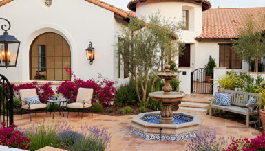 Stunning Spanish Style Home Front Yard Ideas for Instant Curb Appeal