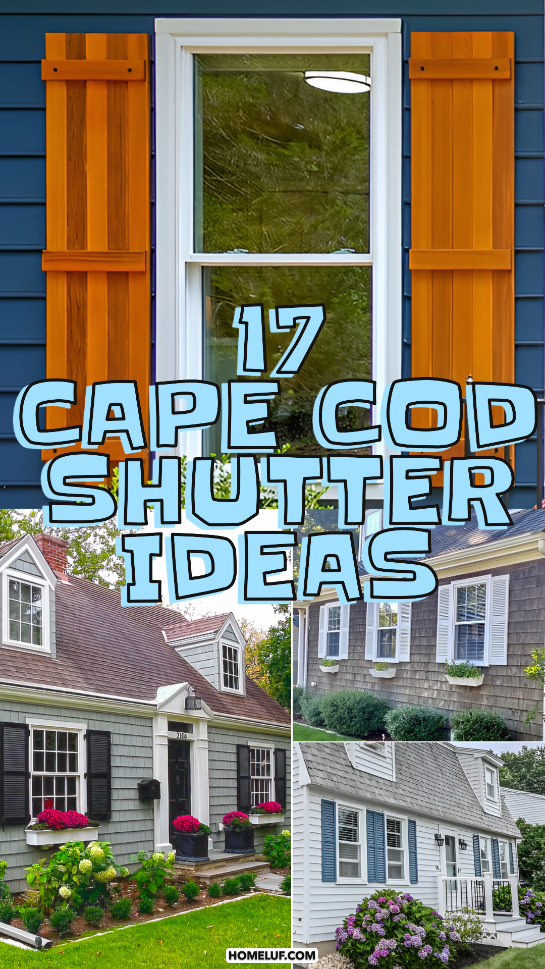 Cape cod shutters
