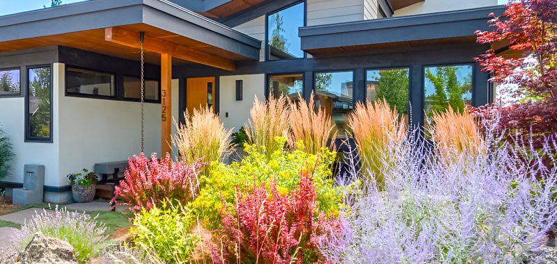 Contemporary House Front Yard Landscaping Ideas