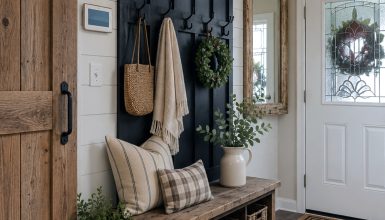 17 Farmhouse Entryway Ideas That Feel Warm and Welcoming