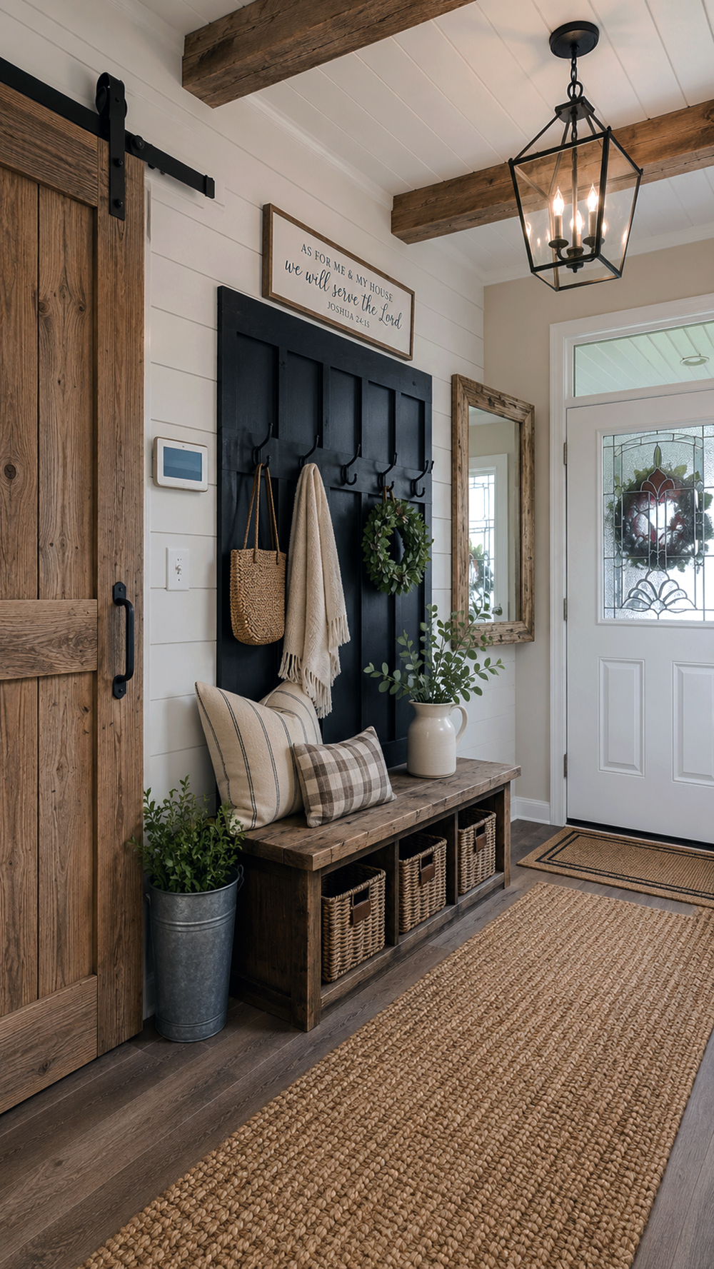 17 Farmhouse Entryway Ideas That Feel Warm and Welcoming