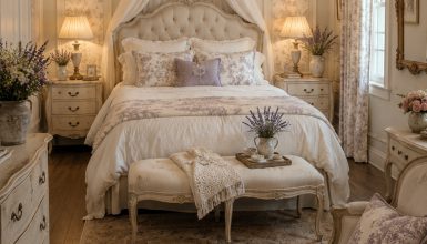 French Country Bedroom Ideas That Blends Rustic and Elegant Style
