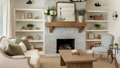 Modern French Country Living Room Ideas