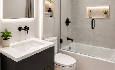 Small Contemporary Bathroom Design Ideas That Make Tight Spaces Feel Sleek, Bright, and Luxe