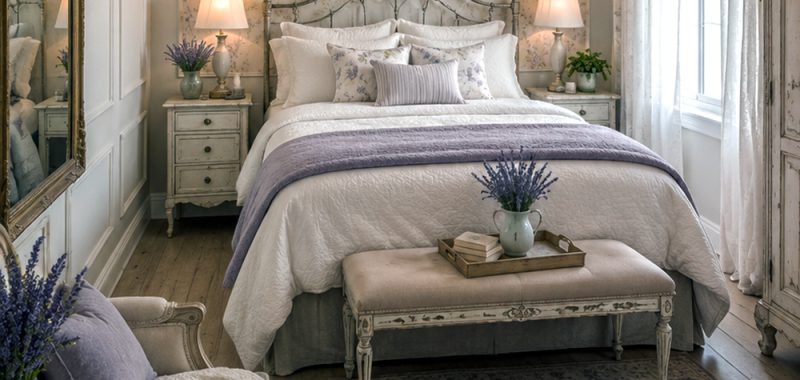How to Decorate a Small French Country Bedroom