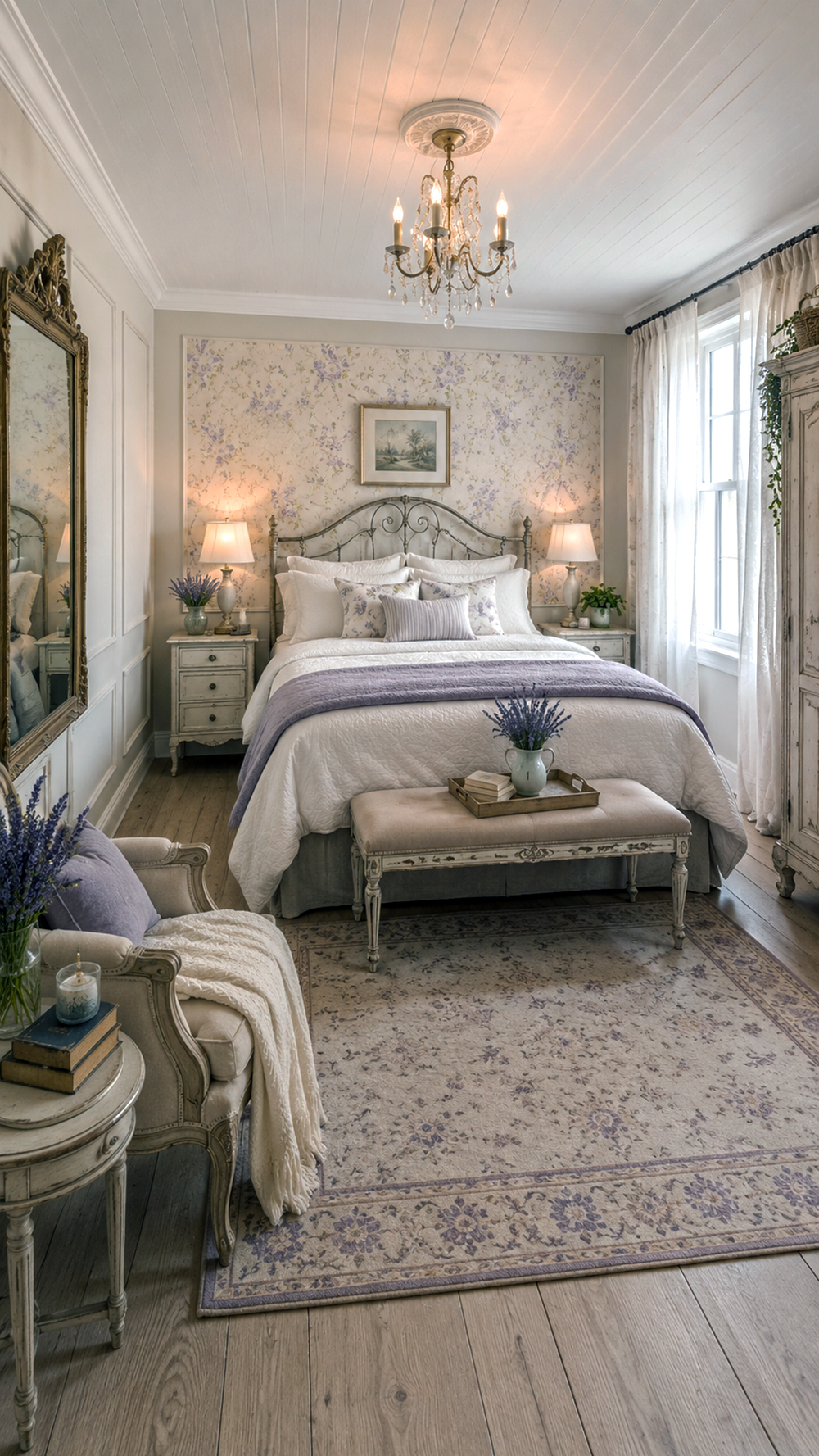 How to Decorate a Small French Country Bedroom