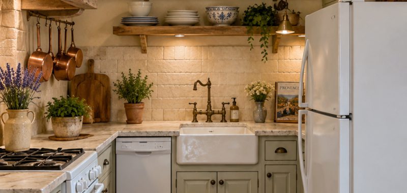 Cozy Small French Country Kitchens to Inspire You