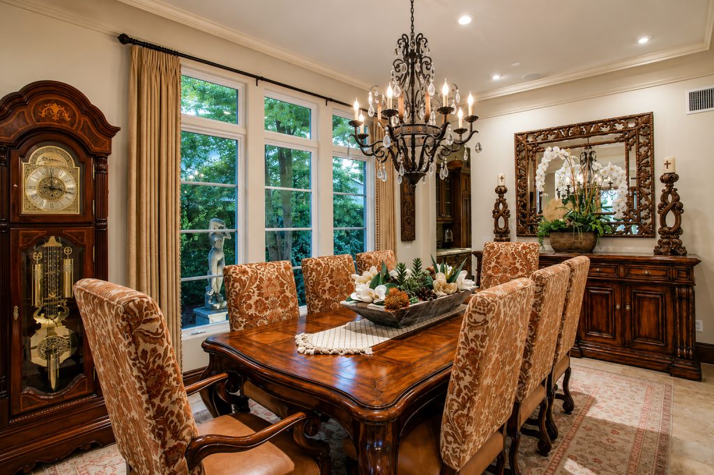 Spanish-Colonial-Revival-Style-Home-Dining Room