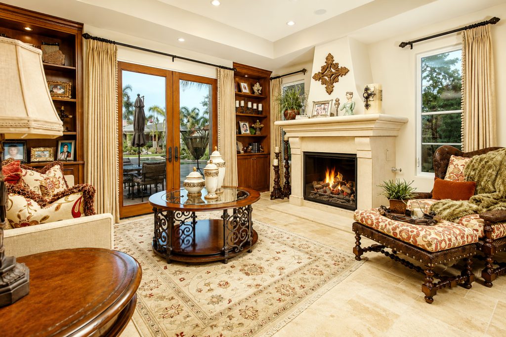 Spanish-Colonial-Revival-Style-Home-Earthy Color Palette
