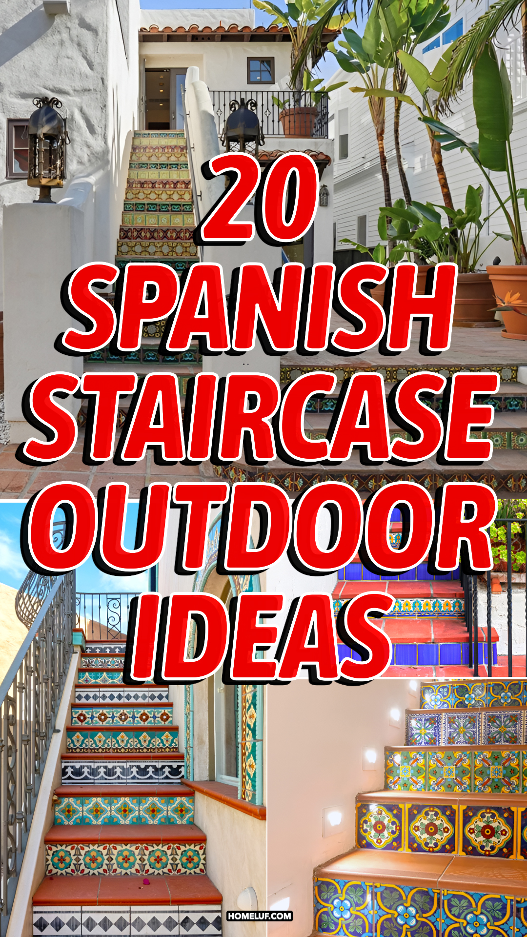 Spanish staircase outdoor
