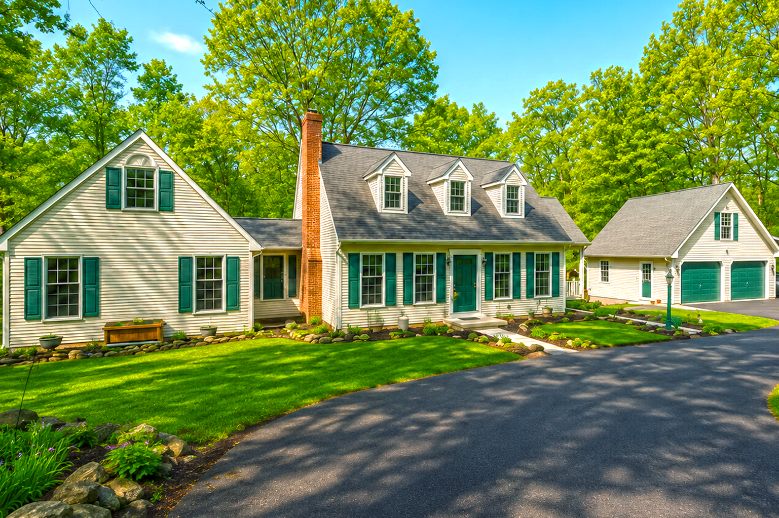 1988 Cape Cod Home Remodel with Cozy Country Charm