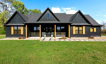 Black Modern Farmhouse Exterior Design