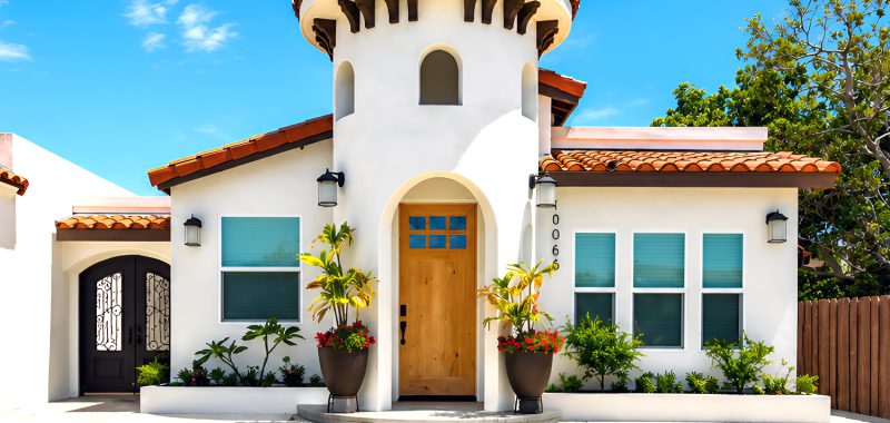 Dreamy Spanish Revival Home Exterior