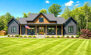 Inside a Stunning Modern Farmhouse Mountain Home