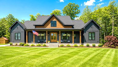 Inside a Stunning Modern Farmhouse Mountain Home