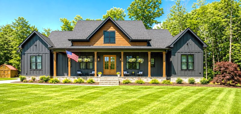 Inside a Stunning Modern Farmhouse Mountain Home