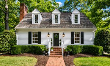 Small Cape Cod House Exterior with Big Curb Appeal